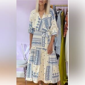 Bohemian top and skirt set